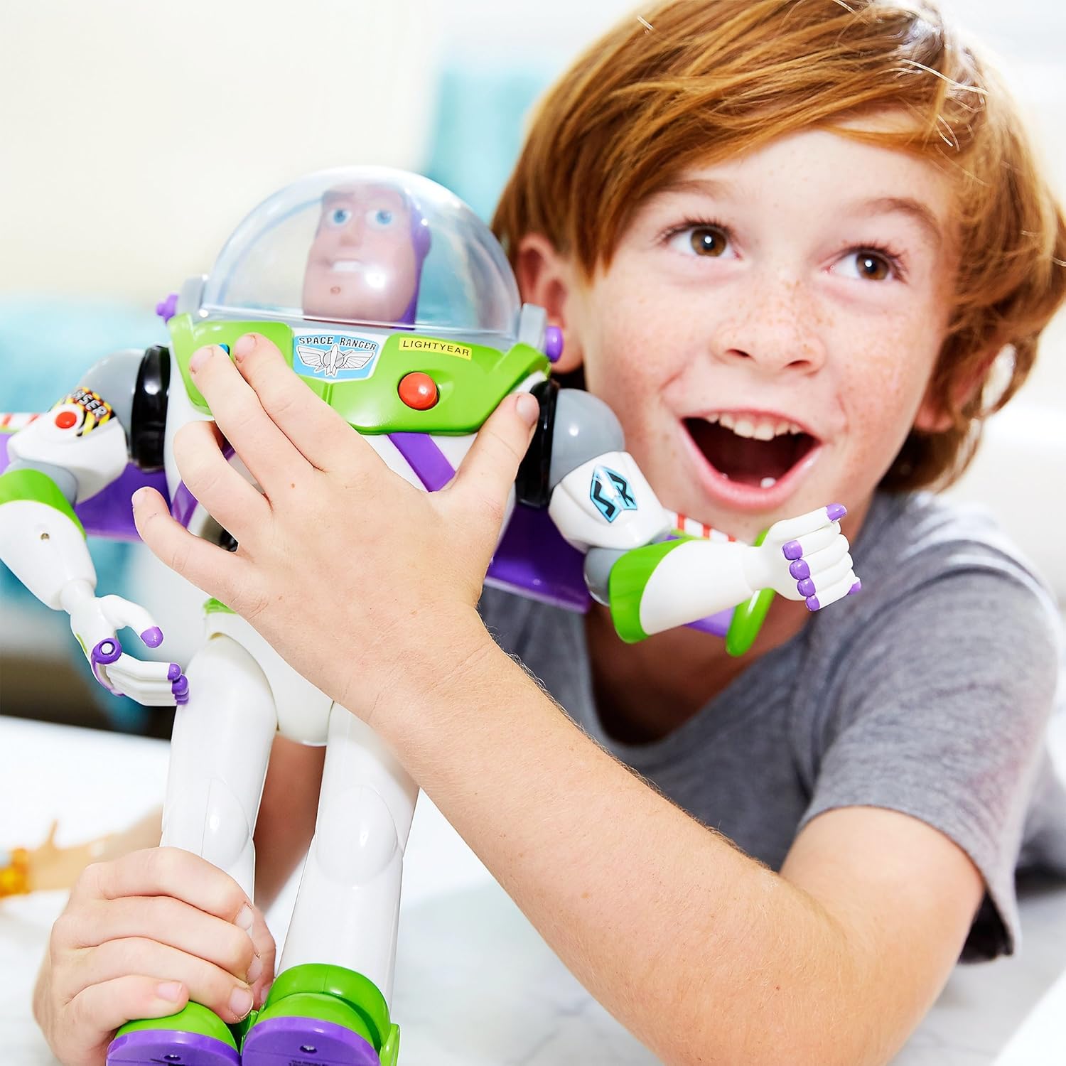 CToy Story Disney Advanced Talking Buzz Lightyear Action Figure 12.