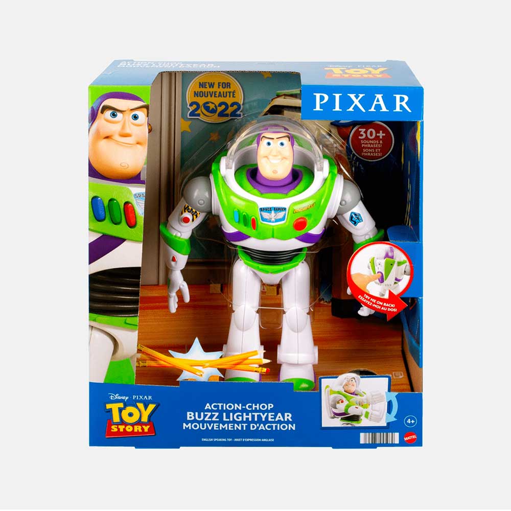 CToy Story Disney Advanced Talking Buzz Lightyear Action Figure 12.